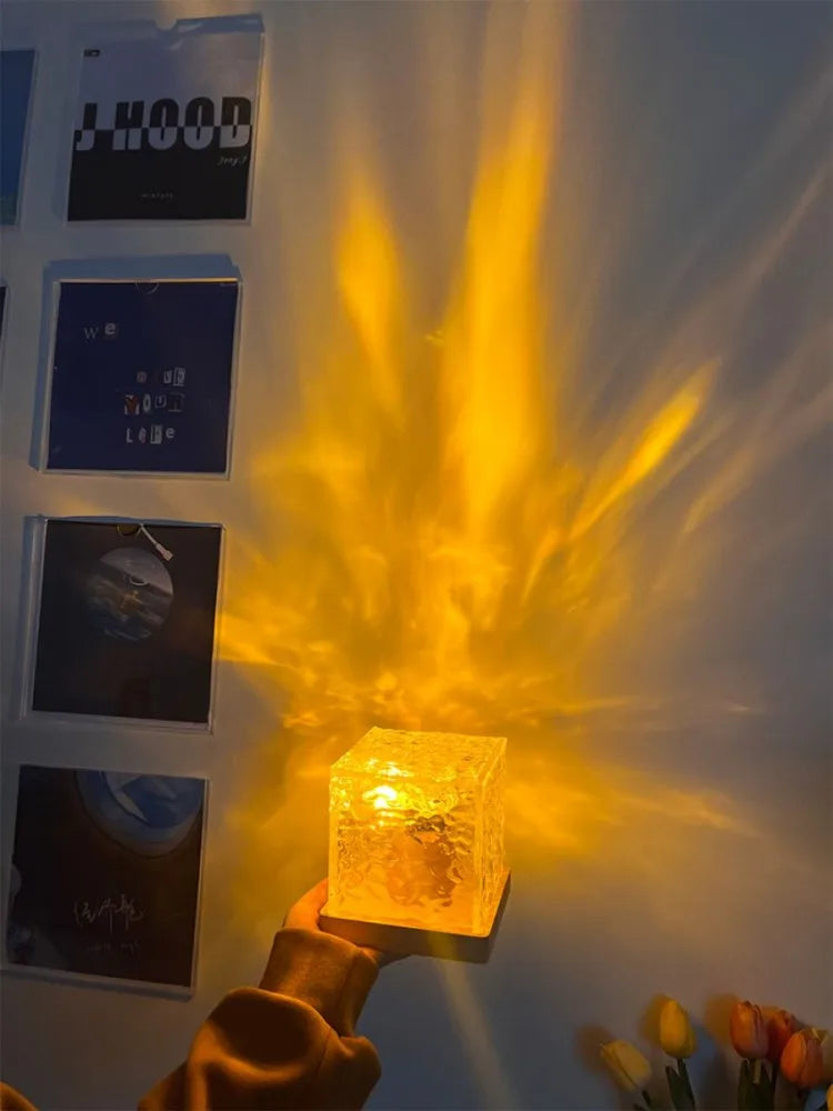 Lampe Projecteur à Effet d'Ondulation d'Eau — 16 Couleurs