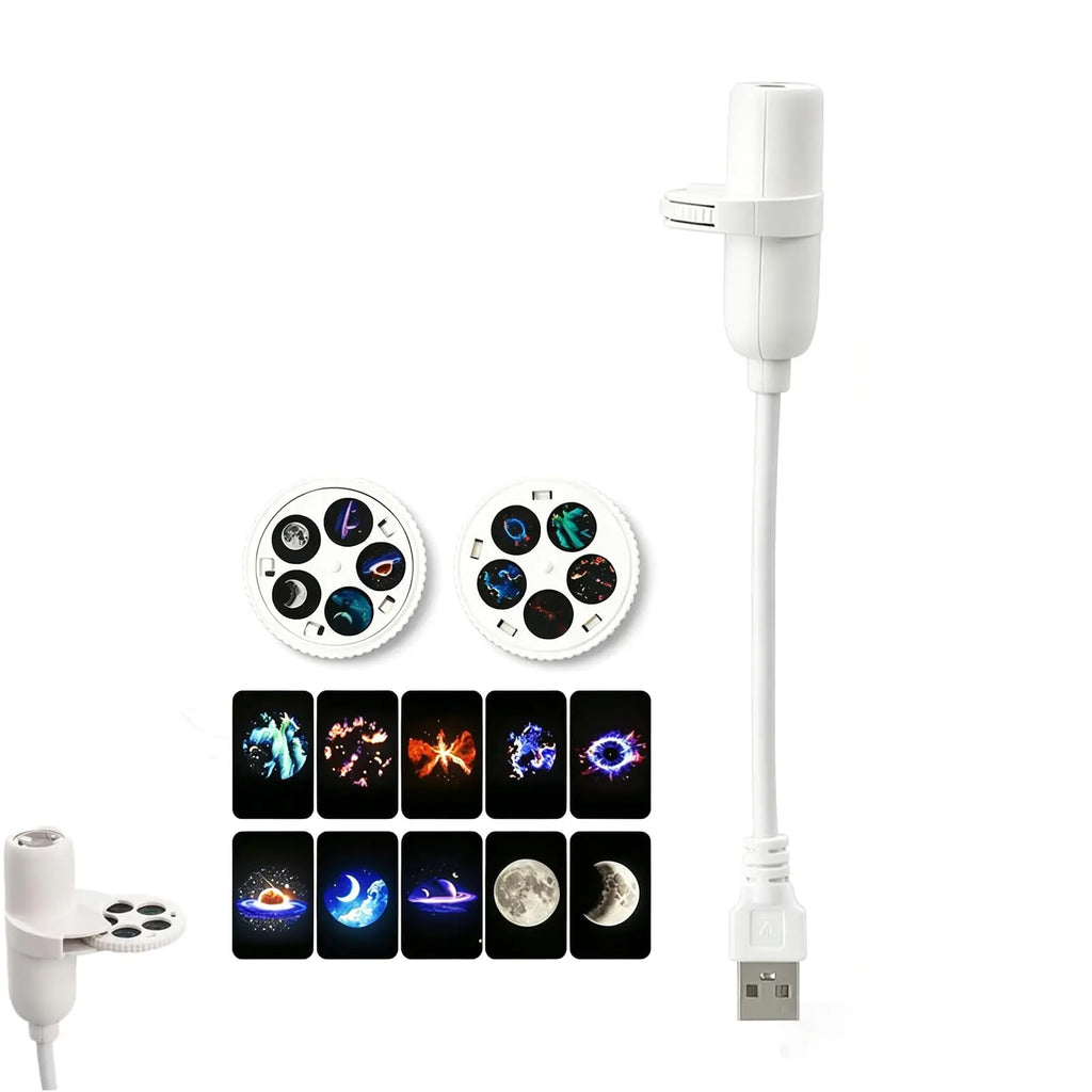 Projecteur d'Étoiles & Nébuleuse USB | Éclairage d'Ambiance Chambre