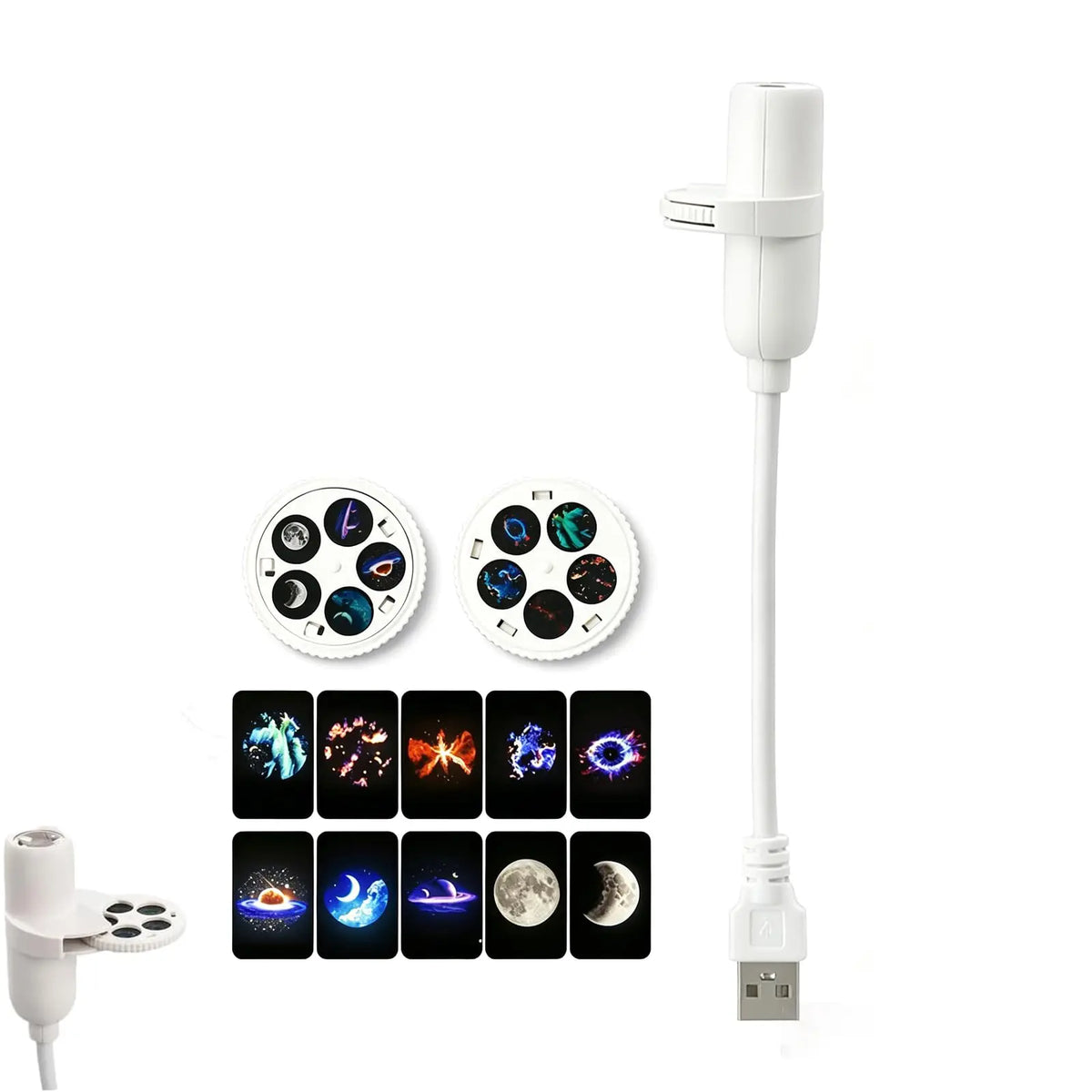 Projecteur d'Étoiles & Nébuleuse USB | Éclairage d'Ambiance Chambre