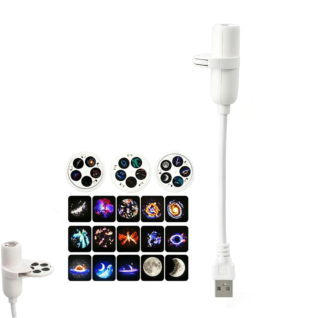 Projecteur d'Étoiles & Nébuleuse USB | Éclairage d'Ambiance Chambre