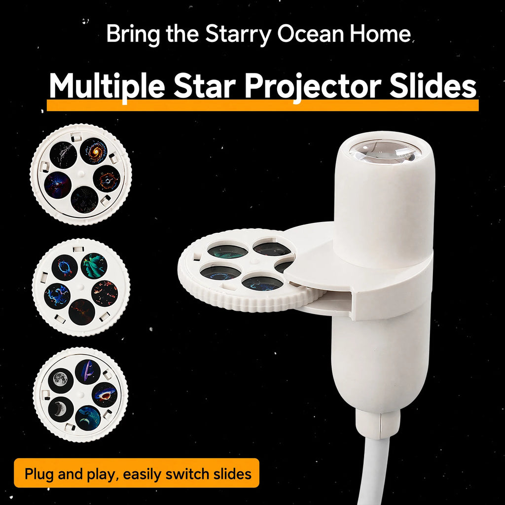 Projecteur d'Étoiles & Nébuleuse USB | Éclairage d'Ambiance Chambre